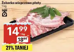 Delikatesy Centrum Żeberka wieprzowe płaty 1kg oferta