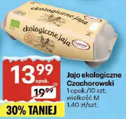 Delikatesy Centrum Jaja ekologiczne Czachorowski oferta