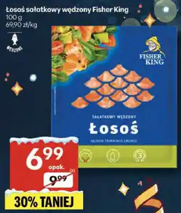 Delikatesy Centrum Łosoś sałatkowy wędzony Fisher King oferta