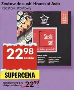 Delikatesy Centrum Zestaw do sushi House of Asia 1 zestów startowy oferta