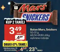 Delikatesy Centrum Baton Snickers 50-51g oferta