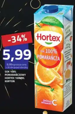 Hildebrandt Sok 100% pomarańczowy hortex oferta