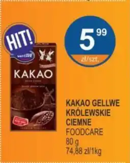 Rabat Kakao gellwe królewskie ciemne foodcare oferta