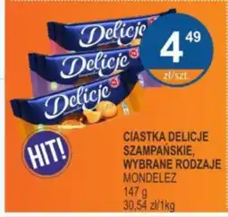 Rabat Ciastka delicje szampańskie mondelez oferta
