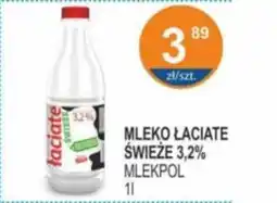 Rabat Mleko łaciate świeże 3,2% mlekpol oferta