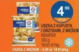 Rabat Uszka z kapustą i grzybami, z mięsem renifer oferta