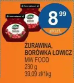 Rabat Żurawina, borówka łowicz mw food oferta