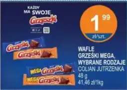 Rabat Wafle grześki mega colian jutrzenka oferta
