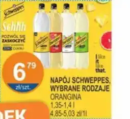Rabat Napój schweppes orangina oferta