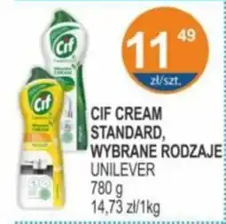 Rabat Cif cream standard unilever oferta
