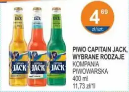 Rabat Piwo capitain jack kompania piwowarska oferta