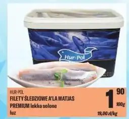 TomiMarkt Hur-pol filety śledziowe a'la matjas premium oferta