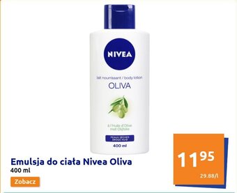 Action Emulsja do ciała Nivea Oliva 400ml oferta