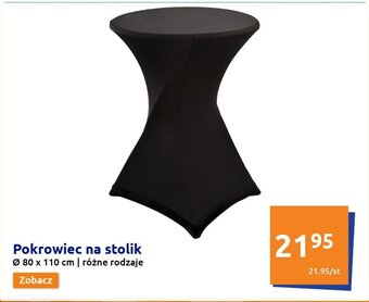 Action Pokrowiec na stolik oferta