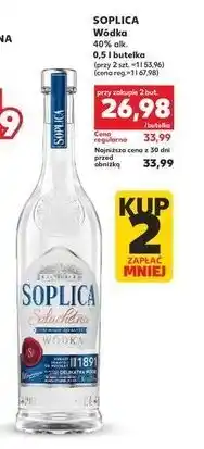 Kaufland Soplica Wódka 40% alk. 0,5 l butelka oferta