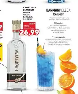Kaufland KHORTYTSA PLATINUM Wódka oferta