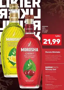 Kaufland Morosha Likier (cytrynowy i wiśniowy) oferta