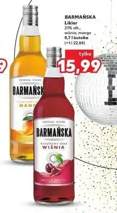 Kaufland Barmińska Likier (Mango, Wiśnia) oferta