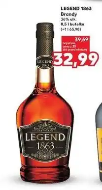 Kaufland Legend 1863 Brandy oferta