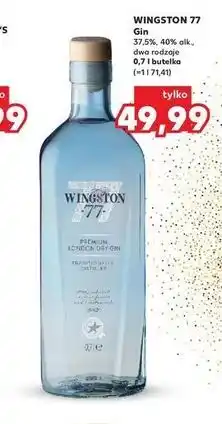 Kaufland WINGSTON 77 Gin oferta