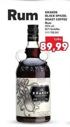 Kaufland KRAKEN BLACK SPICED, ROAST COFFEE Rum oferta