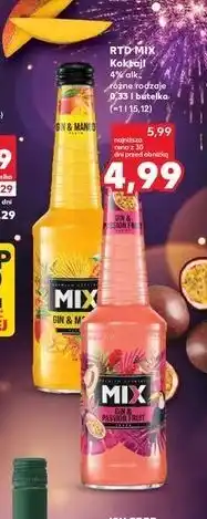 Kaufland RTD MIX Koktajl 4% alk. różne rodzaje 0,35l butelka oferta
