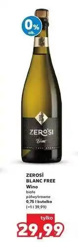 Kaufland ZEROSI BLANC FREE oferta