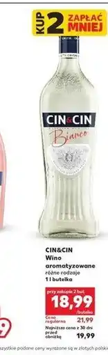 Kaufland CIN&CIN Wino aromatyzowane różne rodzaje 1 l oferta