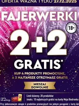 Biedronka Fajerwerki oferta