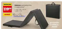 Biedronka Materac gimnastyczny 3-częściowy oferta