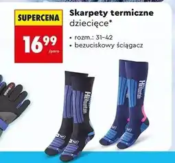 Biedronka Skarpety termiczne dziecięce oferta