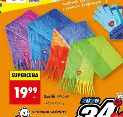Biedronka Szaliki WOŚP oferta