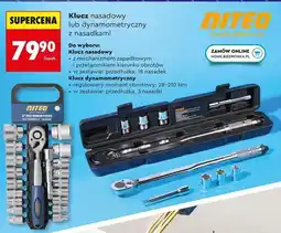 Biedronka Klucz nasadowy lub dynamometryczny z nasadkami Niteo oferta