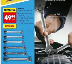 Biedronka Klucze płasko-oczkowe (zestawy 5 lub 6 kluczy) oferta