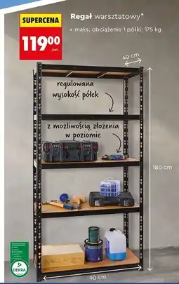 Biedronka Regał warsztatowy oferta