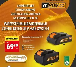 Biedronka Akumulator litowo-jonowy 20V 2,5 Ah oferta