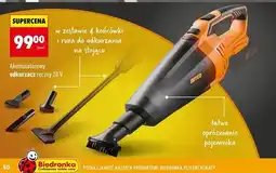 Biedronka Akumulatorowy odkurzacz ręczny 20V oferta