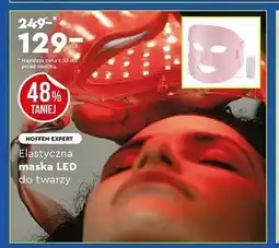 Biedronka Hoffen Expert Elastyczna maska LED do twarzy oferta
