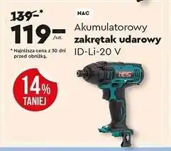 Biedronka Akumulatorowy zakrętak udarowy ID-Li-20 V oferta