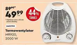 Biedronka Termowentylator MR920, 2000 W oferta