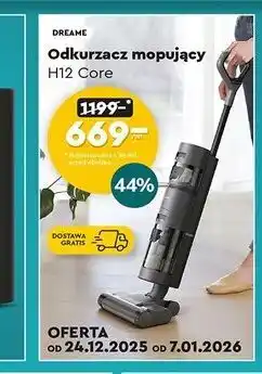Biedronka Odkurzacz mopujący H12 Core oferta