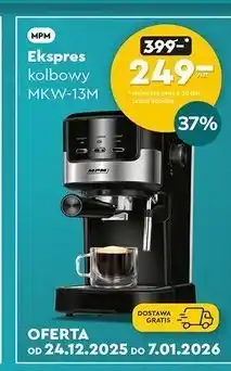 Biedronka Ekspres kolbowy MKW-13M oferta