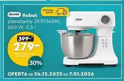 Biedronka Robot planetarny ZKR1340W, 600W, 3,5l oferta