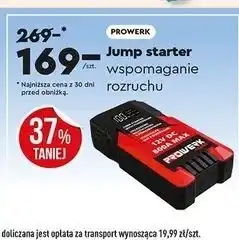 Biedronka Jump starter wspomaganie rozruchu PROWERK oferta