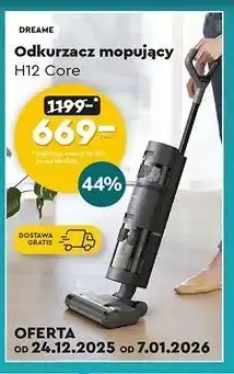 Biedronka Odkurzacz mopujący H12 Core oferta