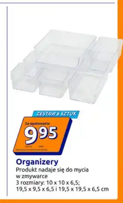 Action Organizery (zestaw 6 sztuk) do mycia w zmywarce oferta