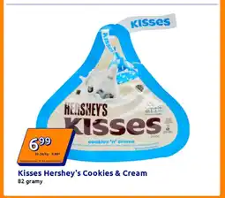 Action Kisses Hershey's Cookies & Cream 82 gramy oferta
