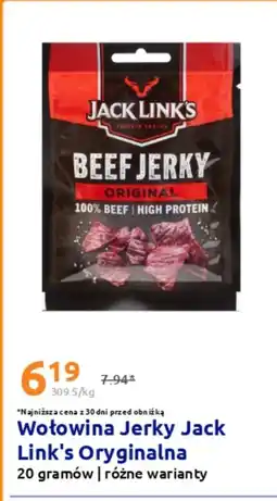 Action Wołowina Jerky Jack Link's Oryginalna oferta