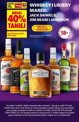 Biedronka Whiskey i likiery marek: jack Daniels, Jim Beam I Jameson oferta