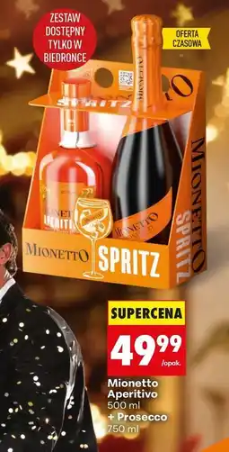 Biedronka Mionetto Aperitivo + Prosecco oferta